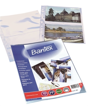 Bantex Fototasche 15x21 Transparent