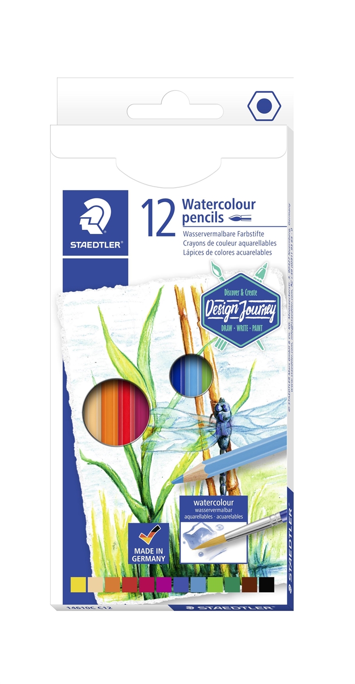 Staedtler Aquarellfarbstifte Set (12)