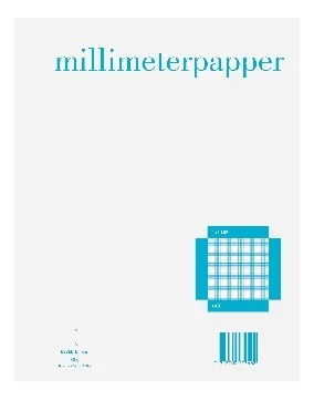 Esselte Millimeterpapier A4 1x1mm blau 50 Blätter