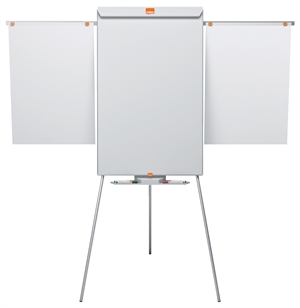 Nobo Flipchart Classic mit 3 Beinen und emaillierter Whiteboard-Oberfläche