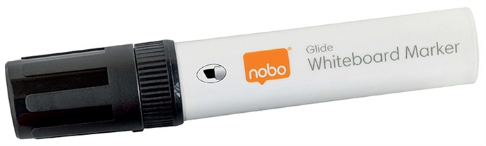 Nobo WB Marker Glide Jumbo schräg 10mm schwarz (4)