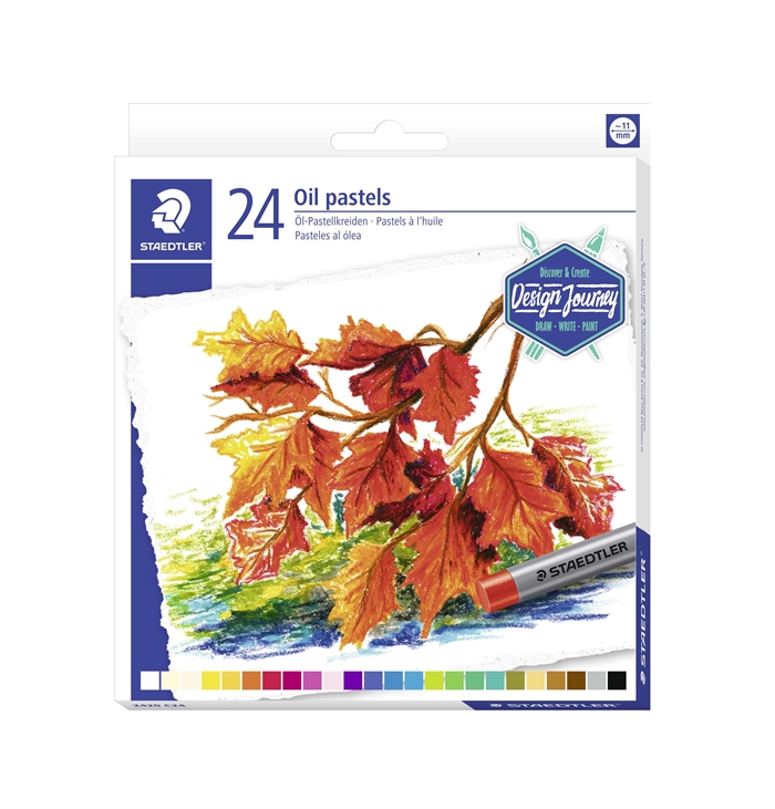 Staedtler Farbstift Ölpastell Set (24)