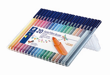 Staedtler Fiberpen Triplus Color 1,0mm assortiert (20)