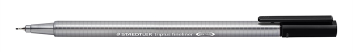 Staedtler Fineliner Triplus 0,3mm in Schwarz.