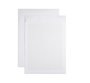 Bitte übersetzen Sie ins Deutsche:Büngers Umschlag C4 mit Papprücken 120/450g S&W ohne Fenster (125)