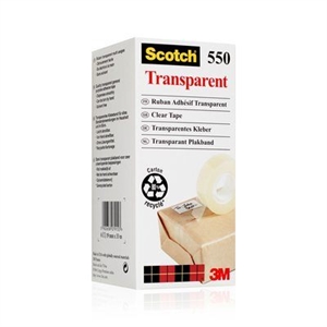 3M Tape Scotch 550 19mmx33m transparent