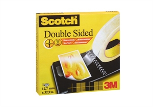 3M Scotch Doppelseitiges Klebeband 12mm x 33m