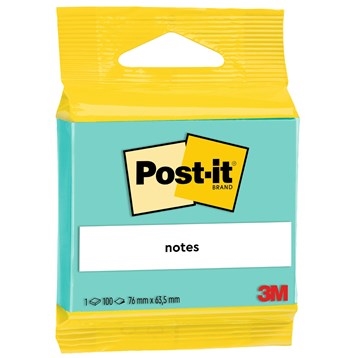 3M Post-it grün 63,5 x 76 mm, 100 Blätter