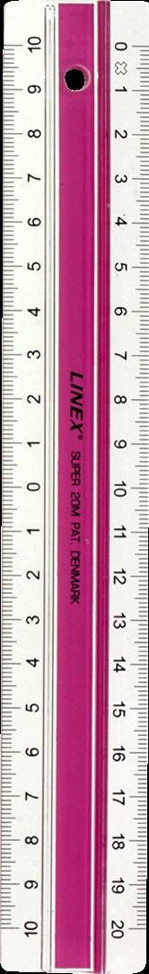 Linex Superlineal 20cm S20MM Pink