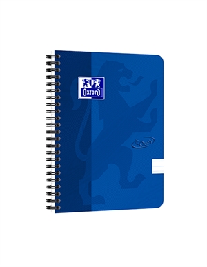Oxford Touch-Notizbuch A5 liniert 70 Blatt 90g blau