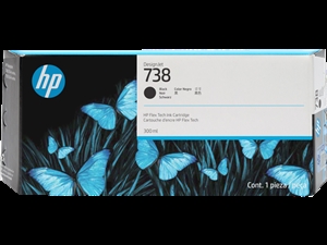 HP 738 300-ml Schwarze DesignJet-Tintenpatrone