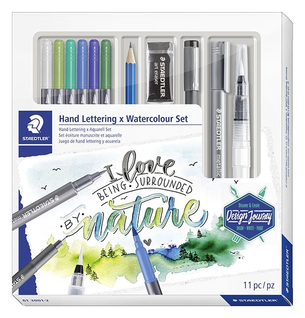 Staedtler Handlettering + Wasserfarbenset ass (11)