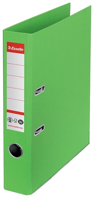 Esselte Brevordner No1 POB CO²-komp A4 50mm grøn