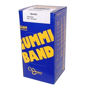 Siam Gummiband Nr. 34, 100x3,0mm (500g)