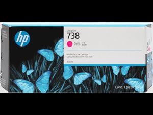 HP 738 300-ml Magenta DesignJet Tintenpatrone