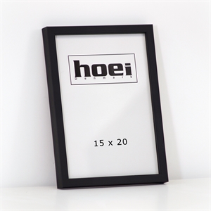 Sort Holzrahmen für Fotos und Poster 15 x 20 cm