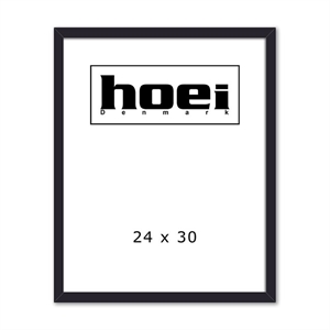 Sort Holzrahmen für Fotos und Poster 24 x 30 cm