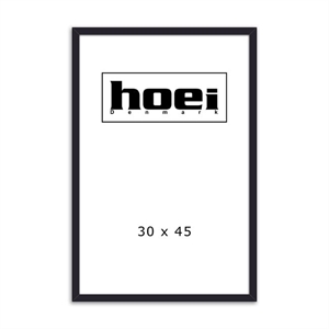 Sort Holzrahmen für Fotos und Poster 30 x 45 cm