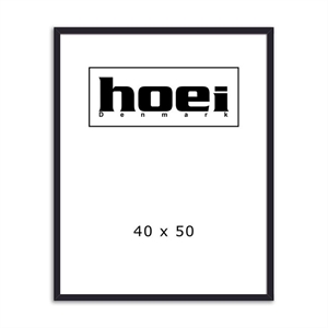 Sort Holzrahmen für Fotos und Poster 40 x 50 cm