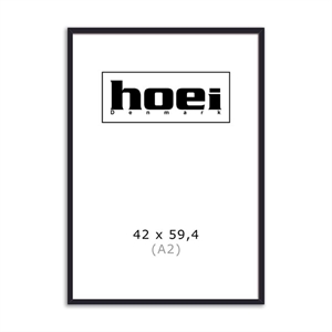 Sort Holzrahmen für Fotos und Poster 42 x 59,4 cm (A2)