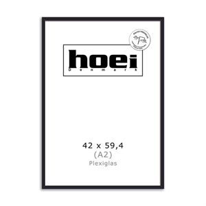 Holzrahmen für Fotos und Poster 42 x 59,4 PLEXI cm (A2)