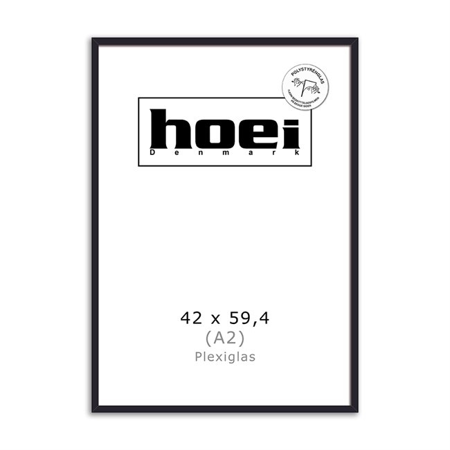 Holzrahmen für Fotos und Poster 42 x 59,4 PLEXI cm (A2)