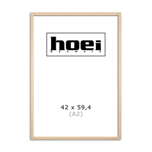 Eichenholzrahmen für Foto und Poster ist 42 x 59,4 cm (A2)