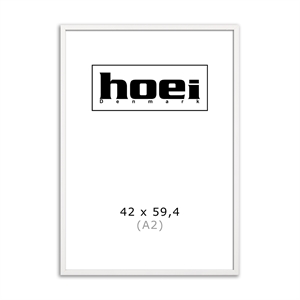 Weiße Holzrahmen für Fotos und Plakate 42 x 59,4 cm (A2)