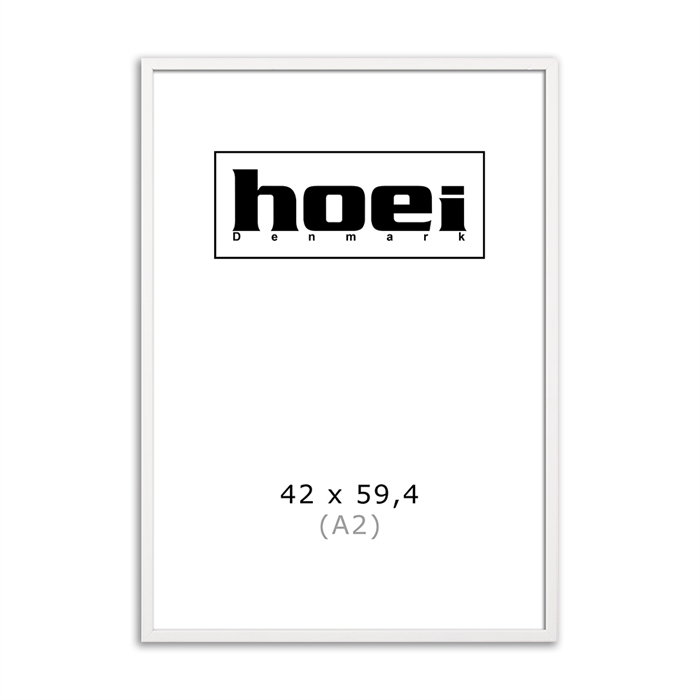 Weiße Holzrahmen für Fotos und Plakate 42 x 59,4 cm (A2)
