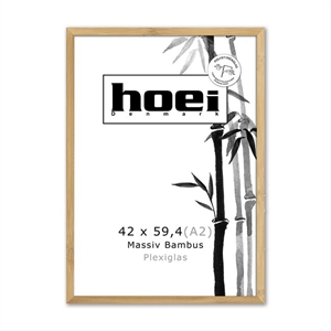 Bambus-Holzrahmen für Fotos und Poster 42 x 59,4 PLEXI A2 cm