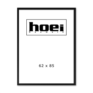 Sort Holzrahmen für Fotos und Poster 62 x 85 cm
