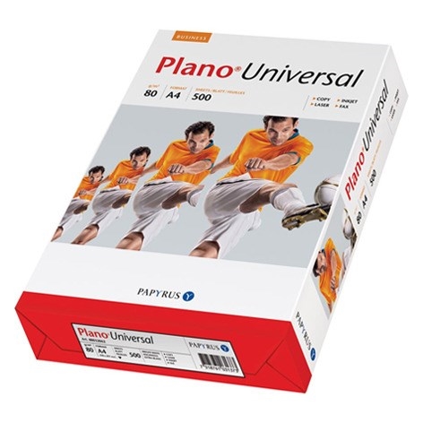 A4 Plano Universal 80 g/m² - 500 Blätter Packung mit Loch