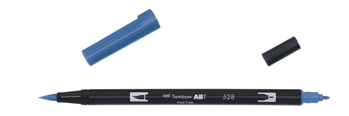 Tombow Marker ABT Dual Brush 528 Dunkelblau