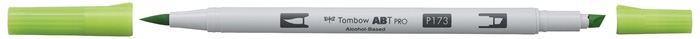 Tombow Marker Alkohol ABT PRO Dual Brush 173 Weidegrün