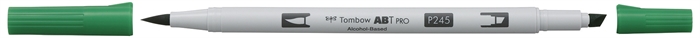 Tombow Marker Alkohol ABT PRO Dual Brush 245 Tannengrün