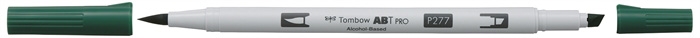 Tombow Marker Alkohol ABT PRO Dual Brush 277 dunkelgrün