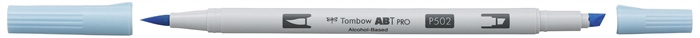 Tombow Marker Alkohol ABT PRO Dual Brush 502 arktisch blau