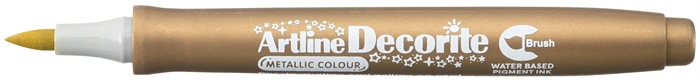 Artline Decorite Brush Gold