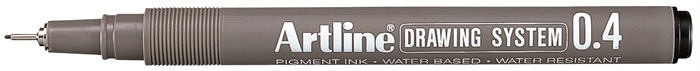 Artline Drawing System 0.4 schwarz