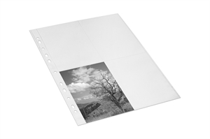 Bantex Fototasche 10x15 0,8mm Hochformat 8 Fotos transparent (10)