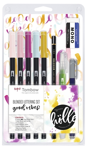 Tombow gemischter Lettering-Set Good Vibes