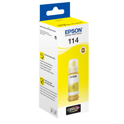 Epson 114 EcoTank Yellow Ink bottle