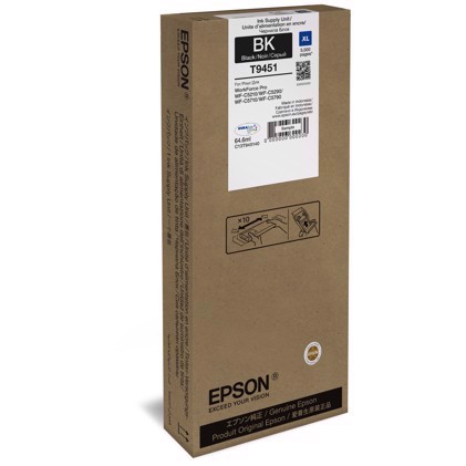 Epson WorkForce Series Tintenpatrone XL Black - T9451