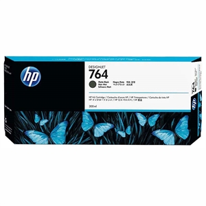 HP 764 matte black Tintenpatrone, 300 ml