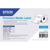Premium Matte Etiketten - gelochte Etiketten 102 mm x 51 mm (2310 Etiketten)