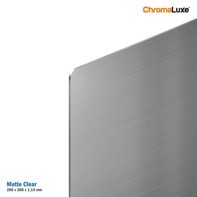 ChromaLuxe Photo Panel - 200 x 300 x 1,14 mm Matte Clear Aluminium