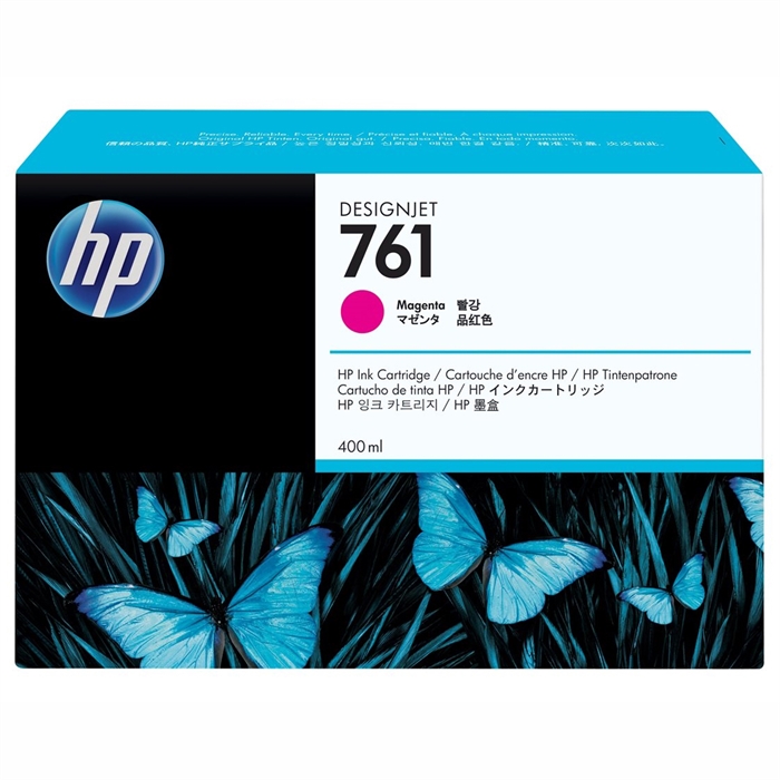 HP 761 magenta Druckerpatrone, 400 ml