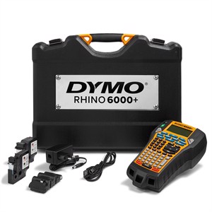 LabelMaker Rhino 6000 Etikettendrucker Set Tasche