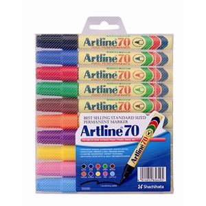 Artline Marker 70 Permanent 10-SetArtline Marker 70 Permanent 10-Set