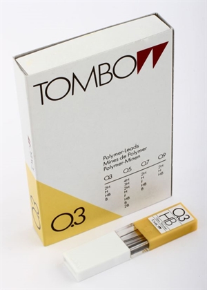 Tombow Bleistift 0,3 HB (Etui mit 12 Bleistiften)
